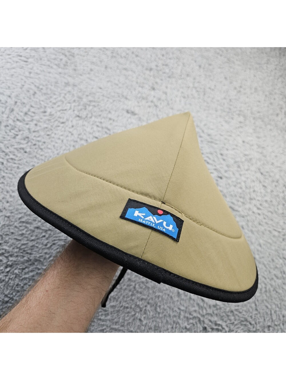 KAVU Chillba Hat Cone Foldable One Size Fits Most Made in USA
